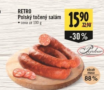 Salám polský točený Albert Retro