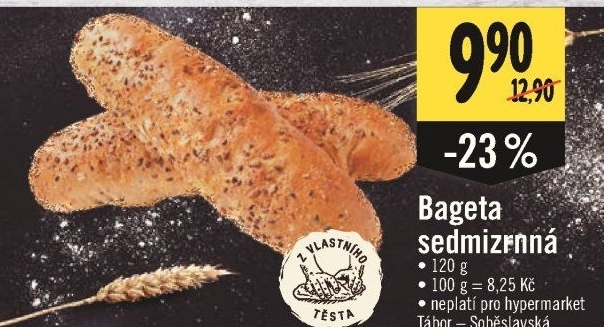 Sedmizrnná bageta