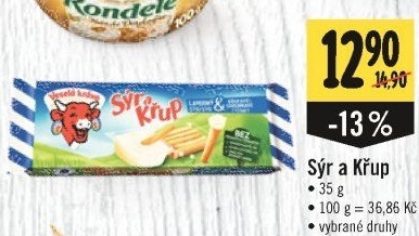 Sýr a křup Veselá kráva