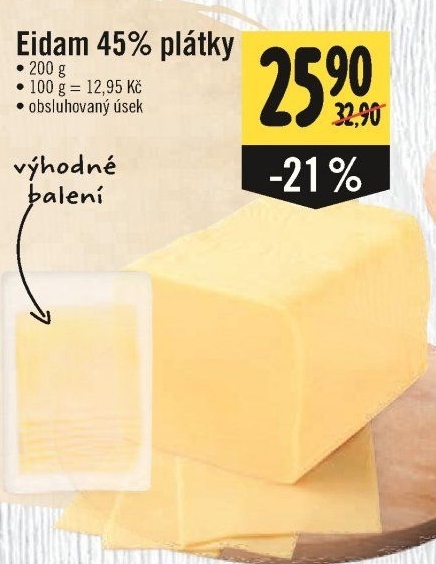 Sýr Eidam 45%
