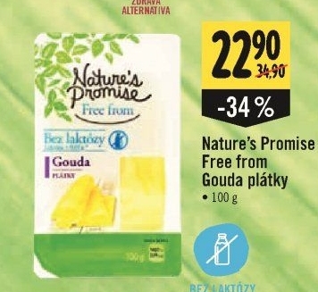 Sýr Gouda bez laktózy Free From Nature'