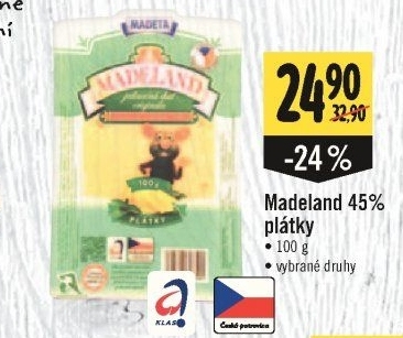 Sýr Madeland 45% Madeta
