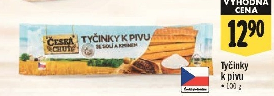 Tyčinky pivní Česká chuť