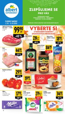 akční leták Albert 2.10.2019-8.10.2019