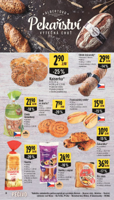 akční leták Albert 2.10.2019-8.10.2019