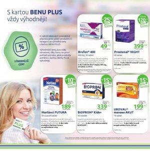 akční leták BENU Lékárna 1.10.2019-31.10.2019