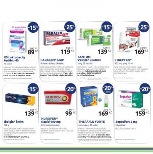 akční leták BENU Lékárna 1.10.2019-31.10.2019