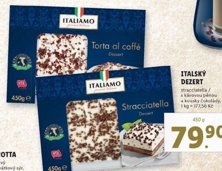 Dezert Italský Italiamo