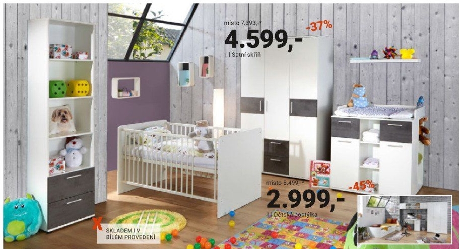 PROGRAM NÁBYTKU DO DĚTSKÉHO POKOJE „STAR“