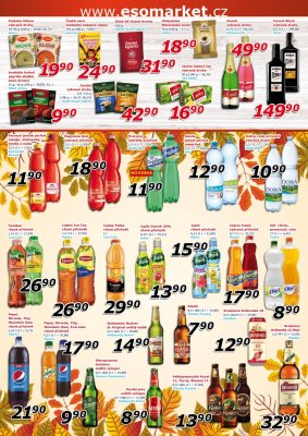 akční leták ESO MARKET 9.10.2019-20.10.2019
