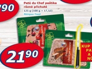 Paštika Paté du Chef