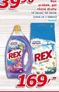 Prací prášek Rex