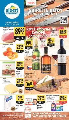 akční leták Albert 9.10.2019-15.10.2019