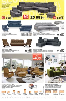 akční leták Sconto nábytek 9.10.2019-22.10.2019