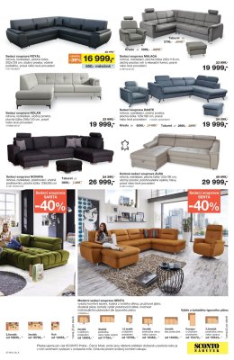 akční leták Sconto nábytek 9.10.2019-22.10.2019