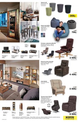 akční leták Sconto nábytek 9.10.2019-22.10.2019