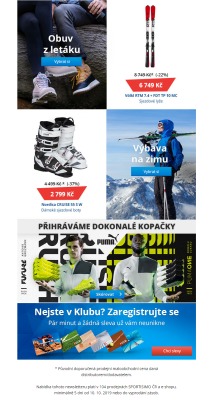 akční leták Sportisimo 10.10.2019-15.10.2019
