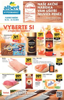 akční leták Albert 16.10.2019-22.10.2019