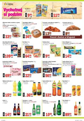 akční leták Žabka 16.10.2019-29.10.2019