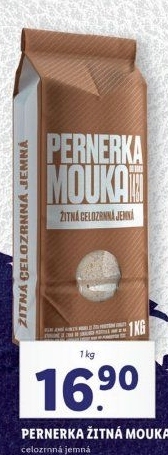 Mouka žitná celozrnná Pernerka
