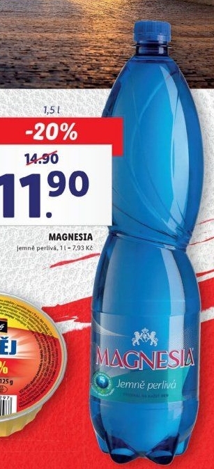 Přírodní voda Magnesia