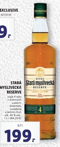 Stará žitná myslivecká Reservé