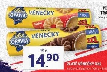 Věnečky Zlaté Opavia