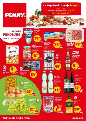 akční leták Penny Market 21.10.2019-23.10.2019