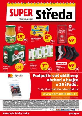 akční leták Penny Market 21.10.2019-23.10.2019