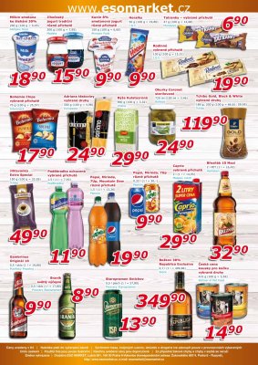 akční leták ESO MARKET 23.10.2019-3.11.2019
