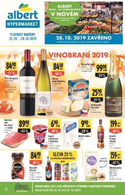akční leták Albert 23.10.2019-29.10.2019