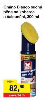 Pěna na čištění koberců a textilie Omino Bianco