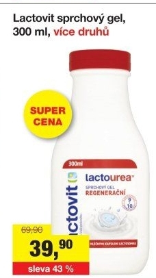 Sprchový gel Lactovit
