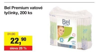 Tyčinky vatové Premium Bel Hartmann