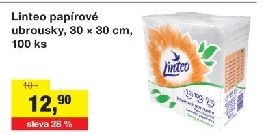 Ubrousky papírové Linteo