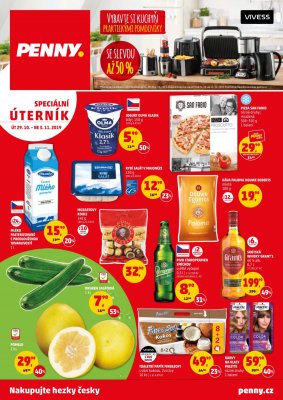 akční leták Penny Market 29.10.2019-3.11.2019