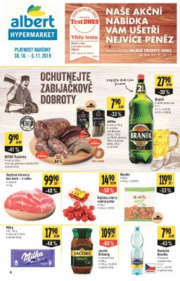 akční leták Albert 30.10.2019-5.11.2019