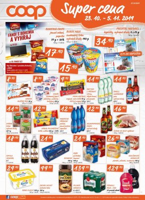 akční leták COOP 30.10.2019-5.11.2019