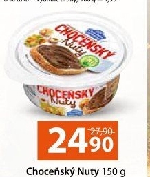 Čokokrém Choceňský Nuty Choceňská mlékárna