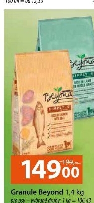 Granule pro psy Beyond Purina