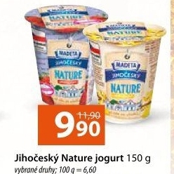 Jogurt Nature ochucený jihočeský Madeta
