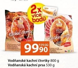 Kachní čtvrtky Sous vide Vodňanská kachna