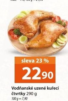 Kuřecí čtvrtky uzené Vodňanské kuře