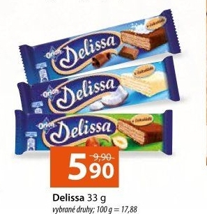 Oplatky Delissa Orion