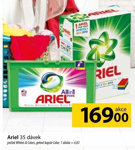 Prací kapsle 3v1 Ariel