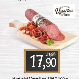 Salám Vysočina 1967 Vysočina Hodice