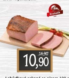 Sekaná lahůdková se sýrem Krahulík