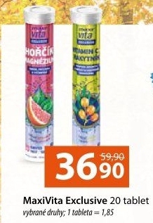 Šumivé tablety Exclusive MaxiVita