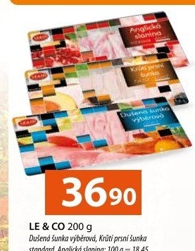 Šunka dušená výběrová LE&amp