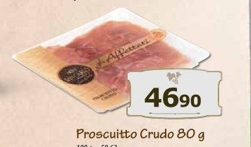 Šunka Prosciutto Crudo